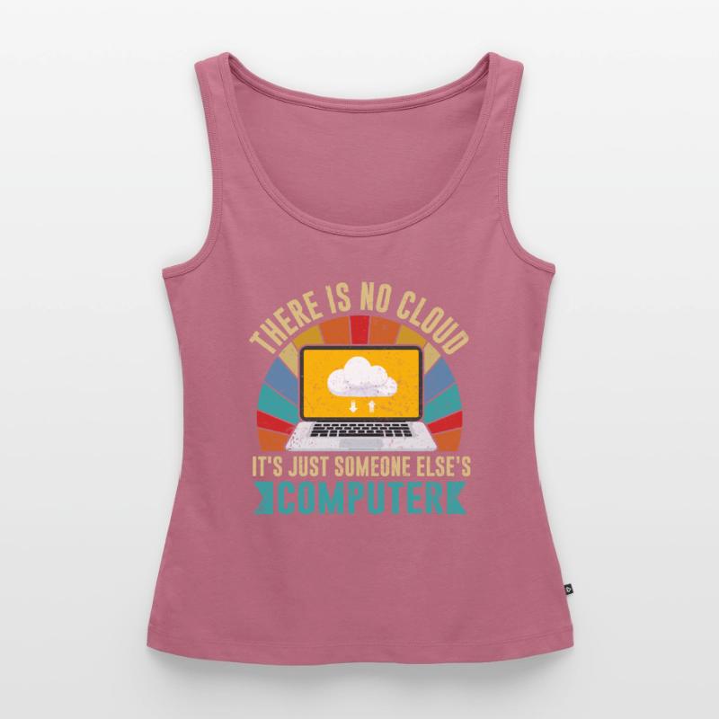 Cloud Computing Informatik Programmierung Dev Frauen Premium Organic Tank Top