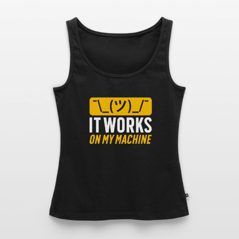 Ascii Coder CSS HTML Nerd Geek Programmierer Frauen Premium Organic Tank Top