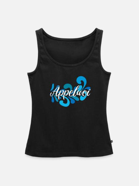 Äppelwoi Bembel Spritz - Frauen Premium Organic Tank Top - Schwarz