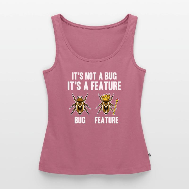 Programmeurs Informaticiens Nerd IT Admin Coder EDV Débardeur bio Premium Femme