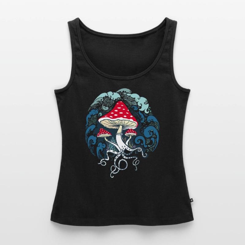 Toadstool toadstools Women’s Premium Organic Tank top