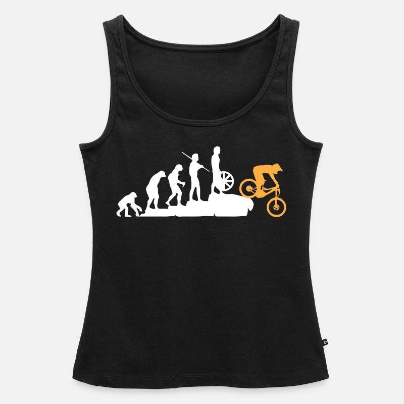 Evolution du VTT, VTT VTT - Débardeur bio Premium Femme - noir