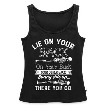 RAD -Technologie, Radiologe - Frauen Premium Organic Tank Top - Schwarz - Vorne - AI Model Female 172 light (172cm)