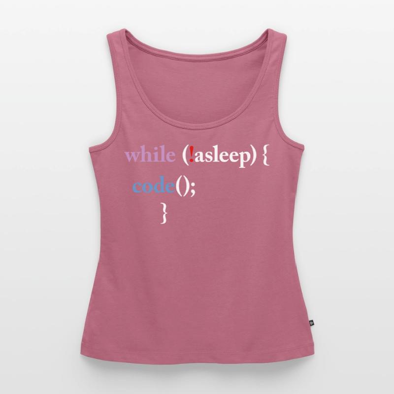 Programming Code Computer Science Funny Programmer Frauen Premium Organic Tank Top