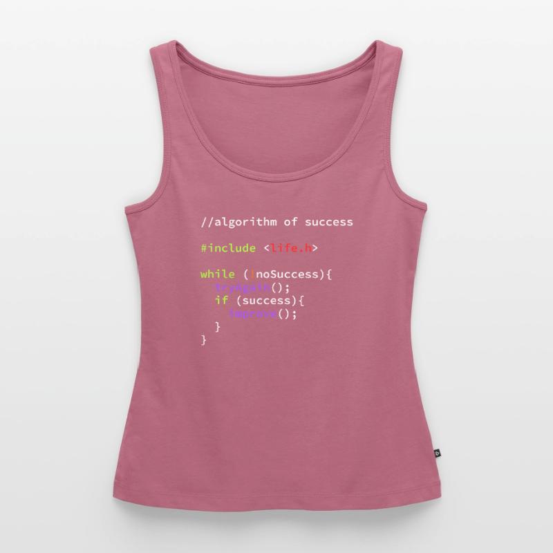 Informatiker Programmierer Coder Hacker Code Frauen Premium Organic Tank Top