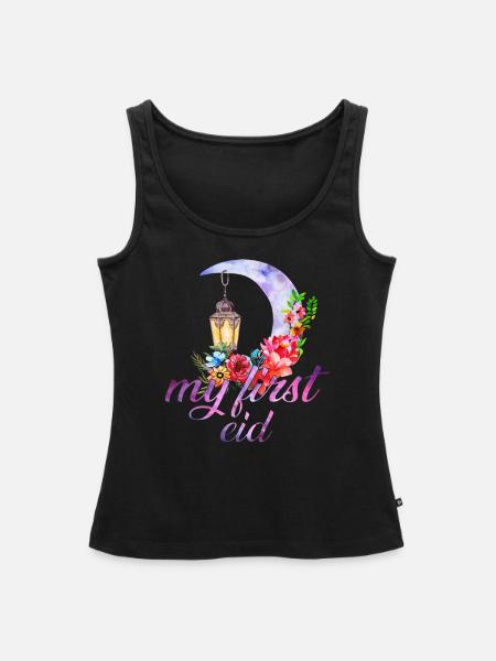 Meine erste Eid - Frauen Premium Organic Tank Top - Schwarz
