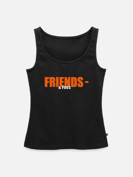 Freunde & Feinde - Freunde & Feinde - - Frauen Premium Organic Tank Top - Schwarz