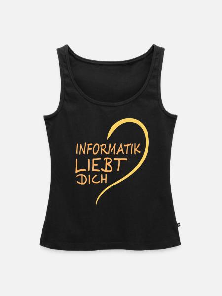 Informatik - Frauen Premium Organic Tank Top - Schwarz