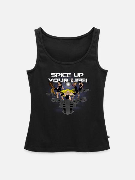 Peppen Sie Ihr Leben auf! - Frauen Premium Organic Tank Top - Schwarz