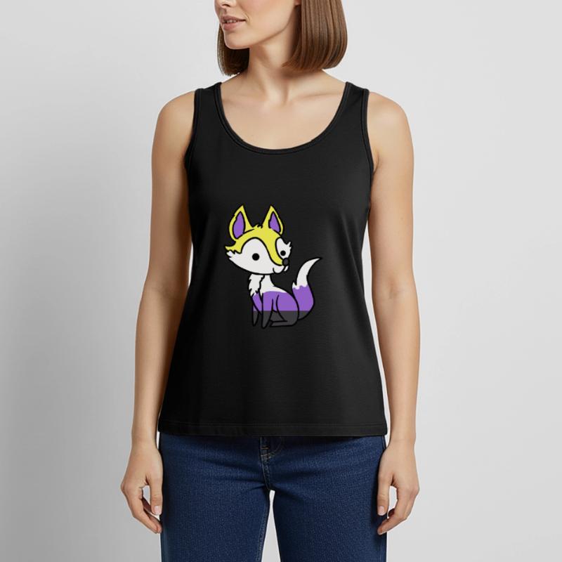 Nonbinary Fox Nonbinary Pride Women’s Premium Organic Tank top
