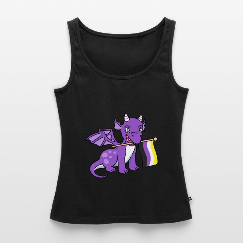Nonbinary Pride Drache Nonbinary Pride Frauen Premium Organic Tank Top