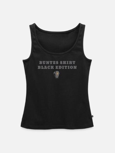 Black Edition,sarkastisch,ironisch,sarg - Frauen Premium Organic Tank Top - Schwarz