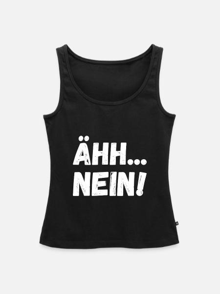 Nein - Frauen Premium Organic Tank Top - Schwarz