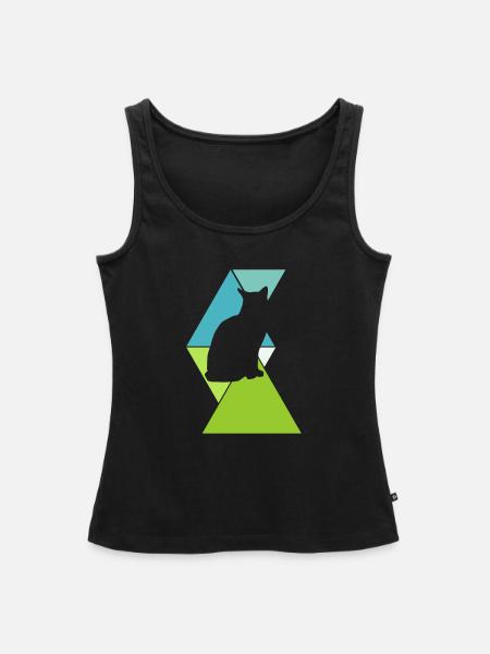 Mieze - Frauen Premium Organic Tank Top - Schwarz