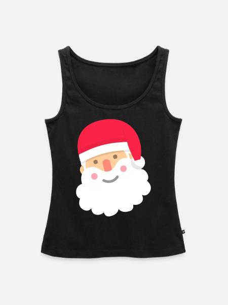 Santa Clause - Frauen Premium Organic Tank Top - Schwarz