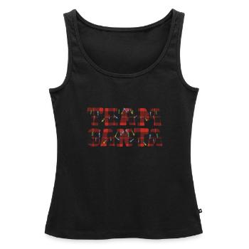 Weihnachtslichter Christmas Passende - Frauen Premium Organic Tank Top - Schwarz - Vorne - AI Model Female 172 light (172cm)