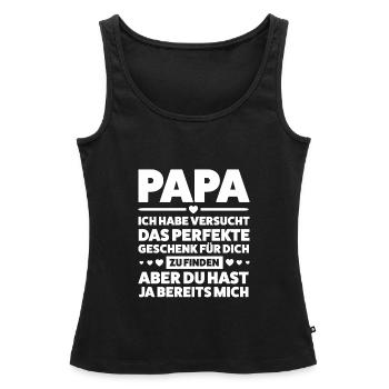 Opa Enkelkind Großvater Geschenk - Frauen Premium Organic Tank Top - Schwarz - Vorne - AI Model Female 172 light (172cm)