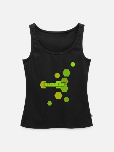 Maxi Maximilian - Frauen Premium Organic Tank Top - Schwarz