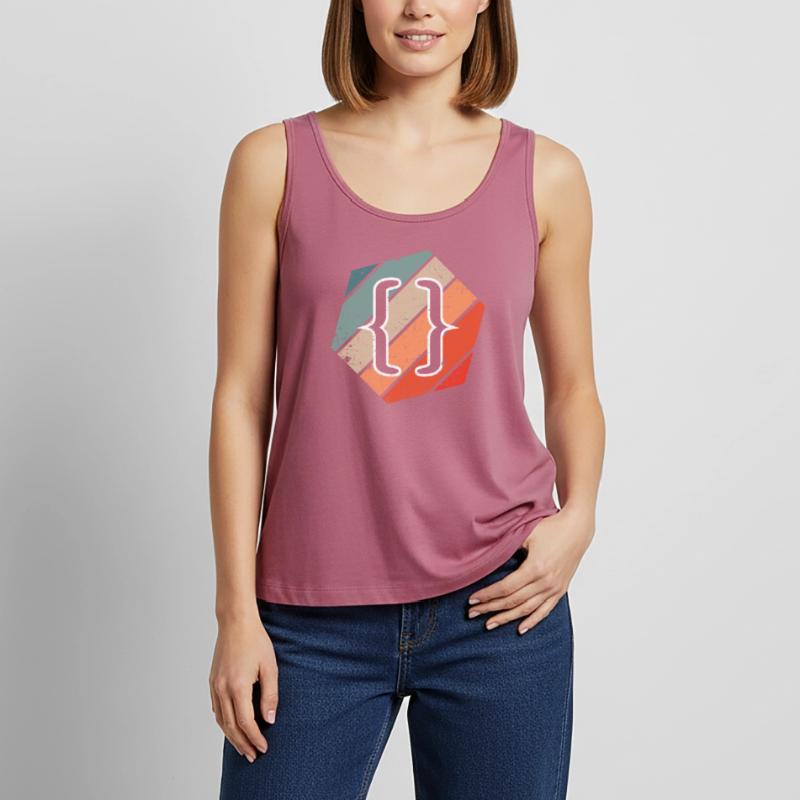 CSS Vintage Web Developer JavaScript et HTML 5 Débardeur bio Premium Femme