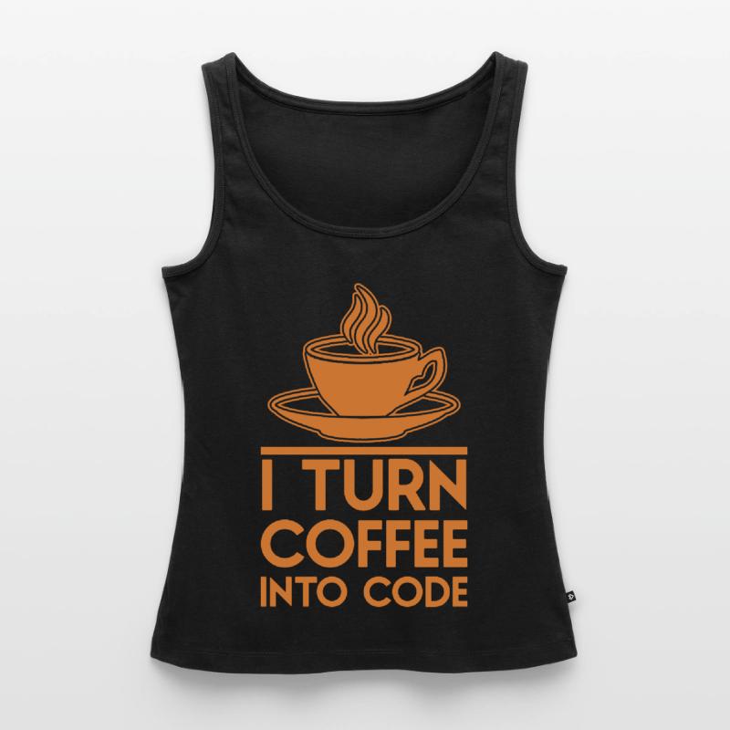 Java Html Shirt Gift Programming Coder Code Women’s Premium Organic Tank top