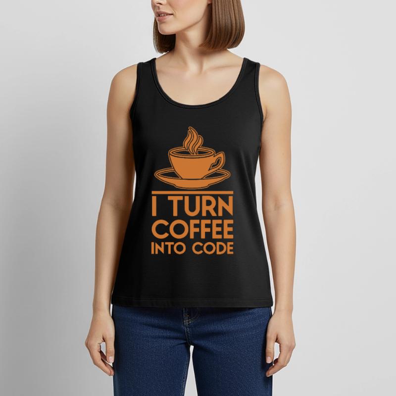 Java Html Shirt Gift Programming Coder Code Women’s Premium Organic Tank top