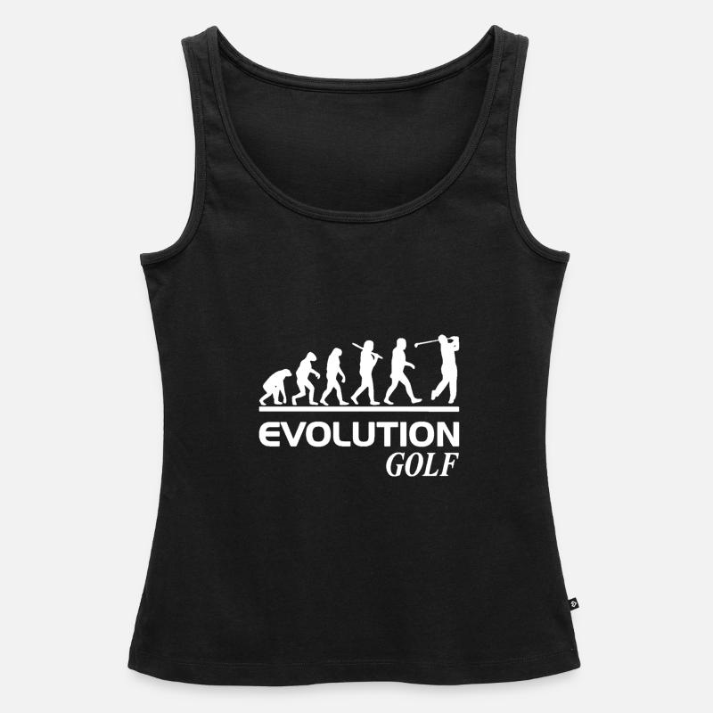 Evolution golf - Débardeur bio Premium Femme - noir