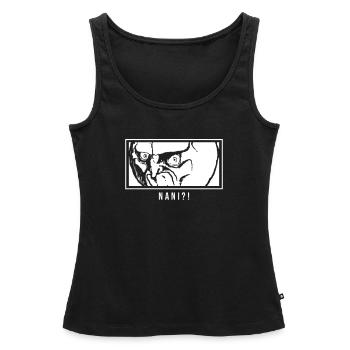 Nani Meme - Frauen Premium Organic Tank Top - Schwarz - Vorne - AI Model Female 172 light (172cm)