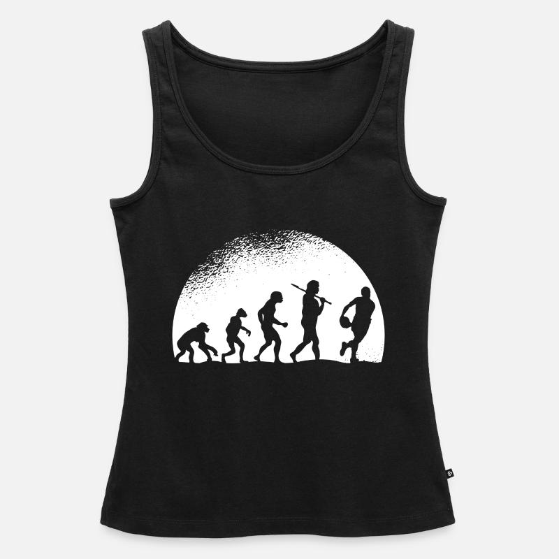 Evolution Rugby - Débardeur bio Premium Femme - noir