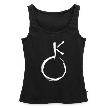 Astrologie Symbol - Frauen Premium Organic Tank Top - Schwarz - Vorne - AI Model Female 172 light (172cm)