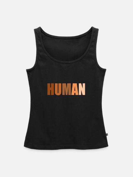 Antirassismus - Frauen Premium Organic Tank Top - Schwarz
