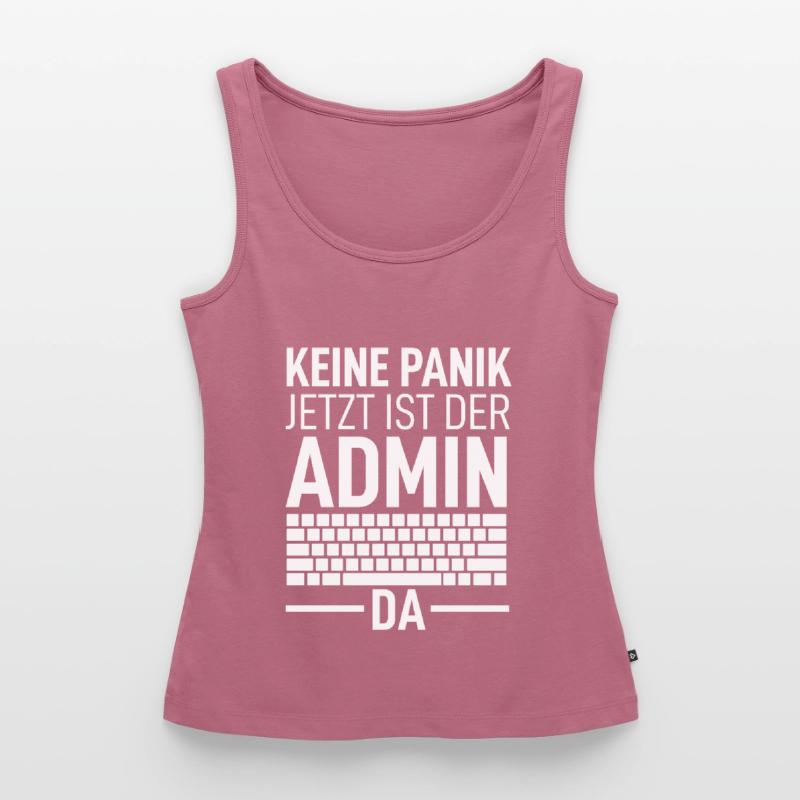 Programmierer Informatiker Nerd Admin PC Coder IT Frauen Premium Organic Tank Top