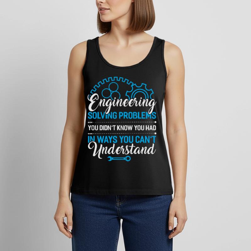 Engineer Mechanical Engineering Electrical Engineering Gift Women’s Premium Organic Tank top