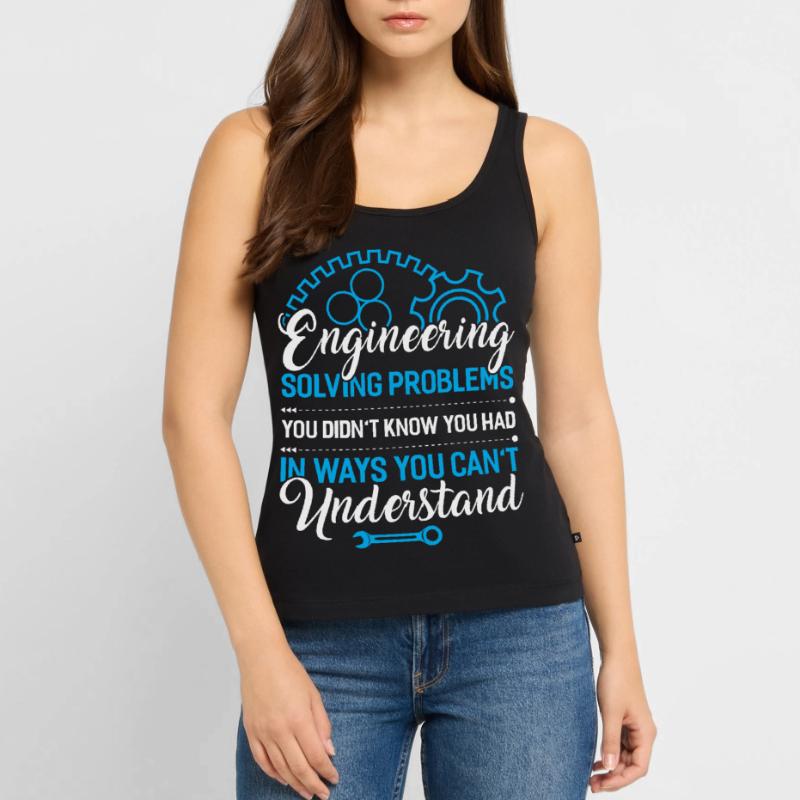 Engineer Mechanical Engineering Electrical Engineering Gift Women’s Premium Organic Tank top