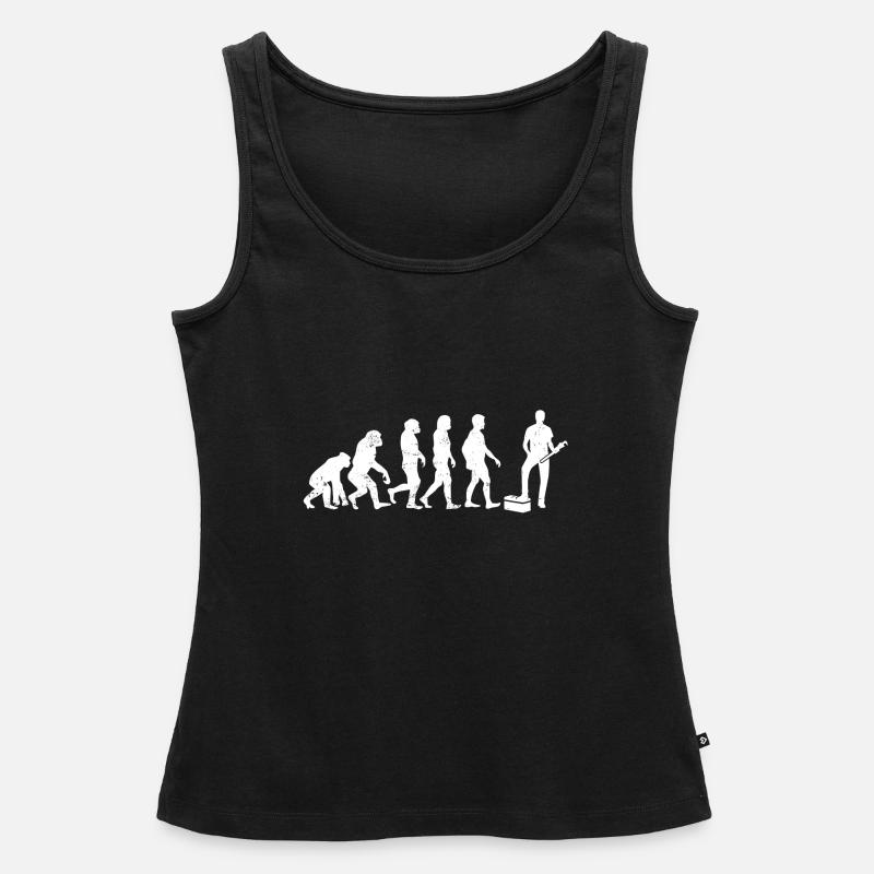 Evolution plombier - Débardeur bio Premium Femme - noir