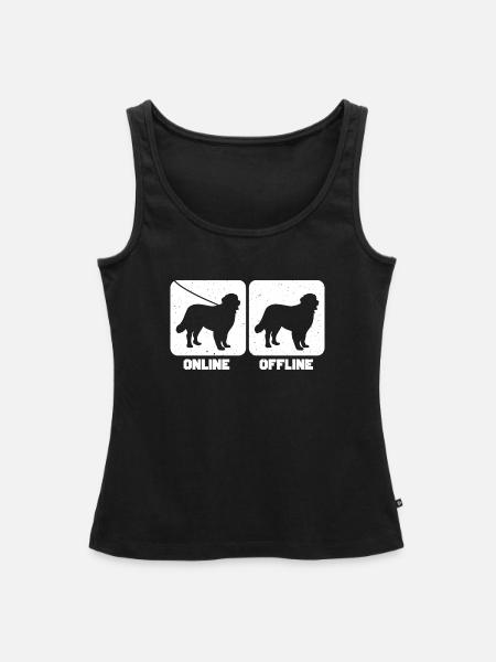 Berner Sennenhund - Frauen Premium Organic Tank Top - Schwarz