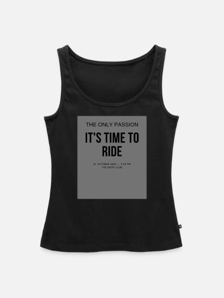 Passion - Frauen Premium Organic Tank Top - Schwarz