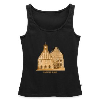 Zinna Monastery Jüterbog Teltow Brandenburg - Women’s Premium Organic Tank top - black - Front - AI Model Female 172 light (172cm)