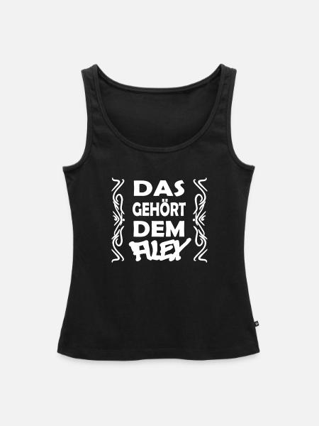 Eigentum Alex - Frauen Premium Organic Tank Top - Schwarz