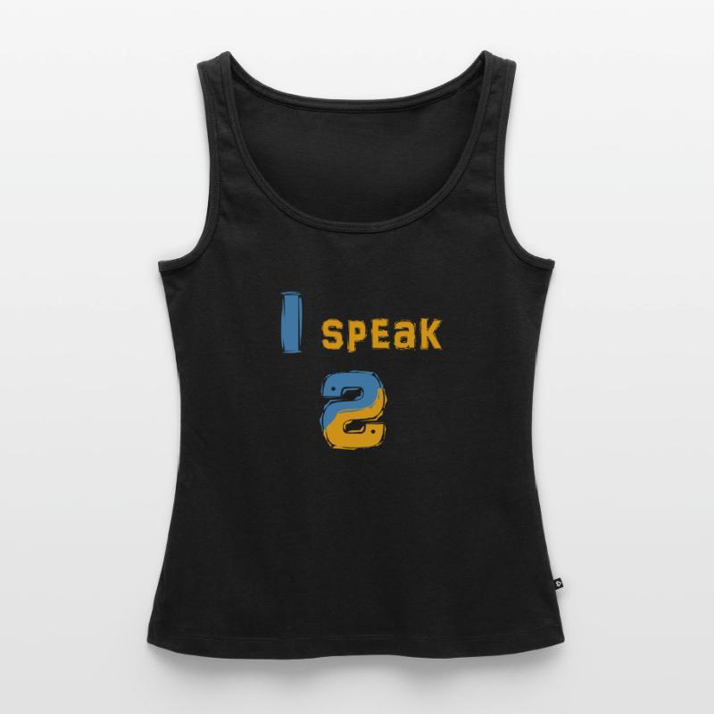 I Speak Python - For all Coder in Python Frauen Premium Organic Tank Top