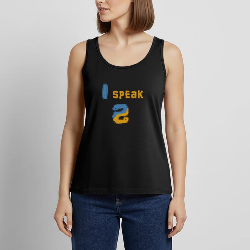 I Speak Python - For all Coder in Python Frauen Premium Organic Tank Top