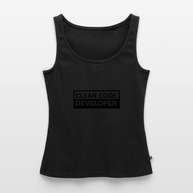 Clean Code Entwickler Coder Programmierer Geschenk Frauen Premium Organic Tank Top