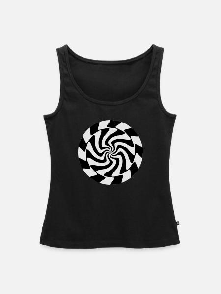 inner_vision - Frauen Premium Organic Tank Top - Schwarz