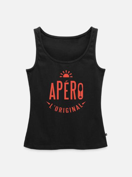 Original Apero - Frauen Premium Organic Tank Top - Schwarz