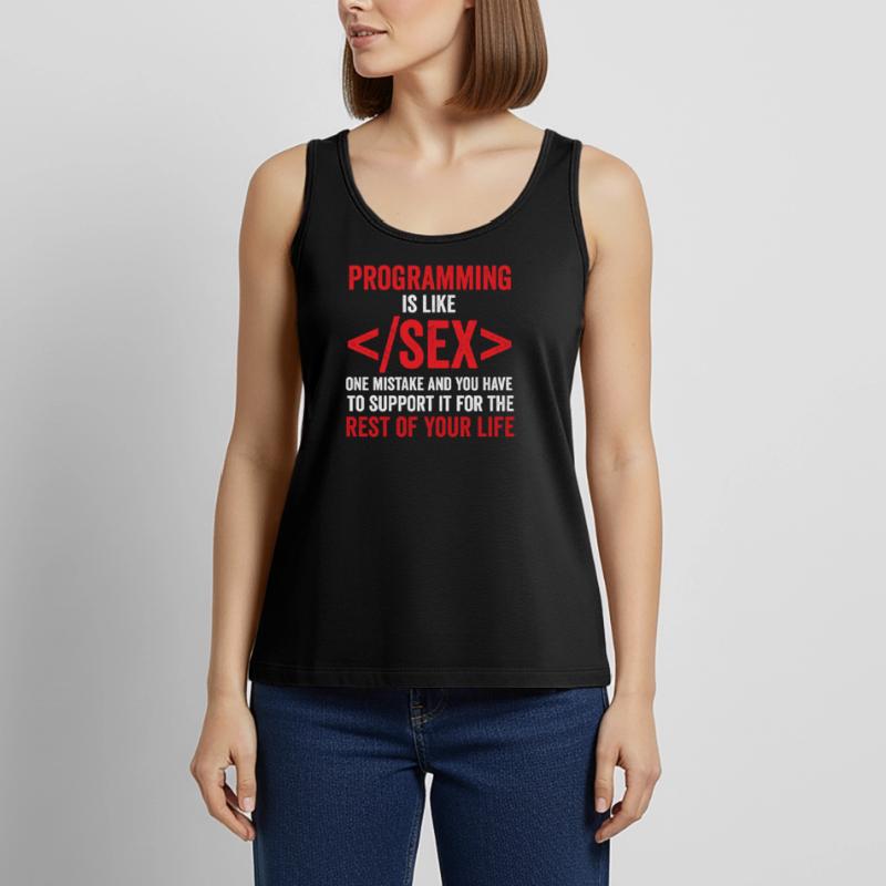 debugging programmer computer science computer nerd Women’s Premium Organic Tank top