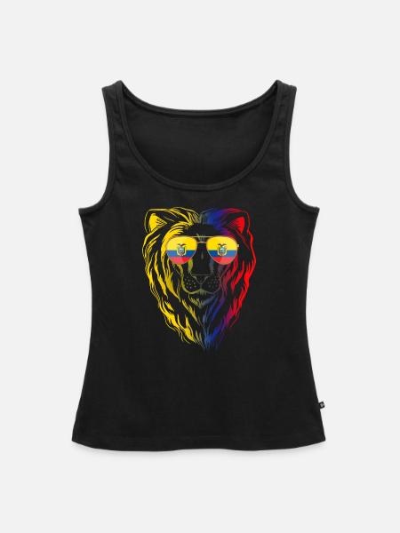 Ecuador - Frauen Premium Organic Tank Top - Schwarz