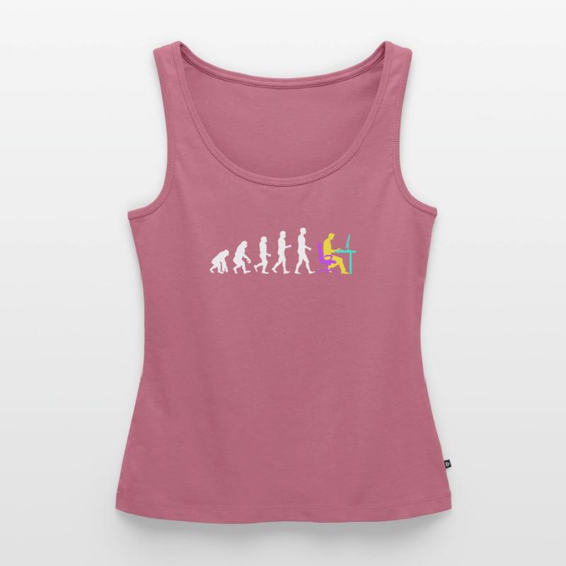 Developer Evolution Computerfreak Open Source Frauen Premium Organic Tank Top