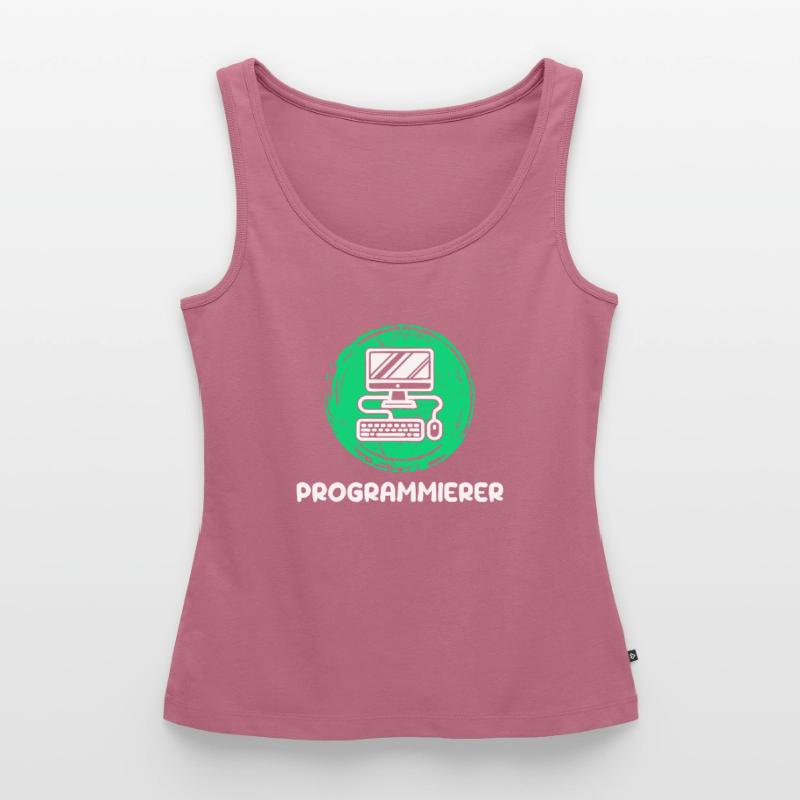 Computerfreak Skripting Developer Programmierer Frauen Premium Organic Tank Top