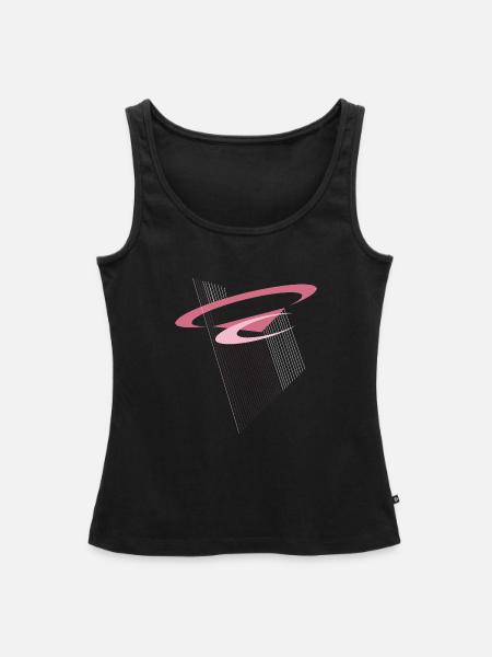 Schweben der Moderne - Frauen Premium Organic Tank Top - Schwarz