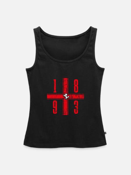 Stuttgart Fanmotiv - Frauen Premium Organic Tank Top - Schwarz