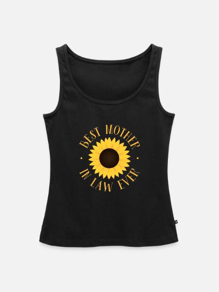 Die beste Schwiegermutter aller Zeiten - Frauen Premium Organic Tank Top - Schwarz